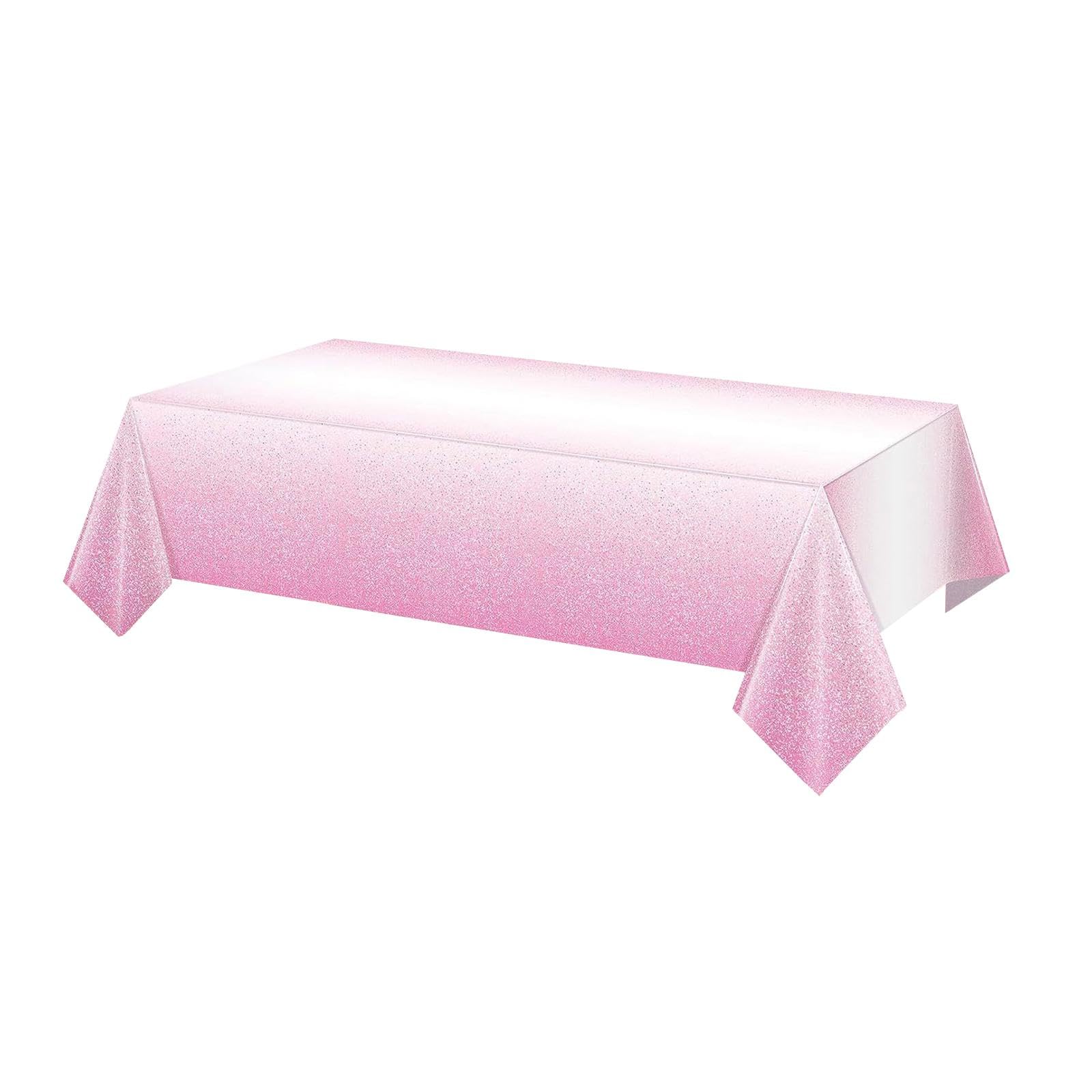 NIVAA Ombre Tablecloth DIY Rectangular Table Cover for Kitchen Dining Room Camping Pink-image-35