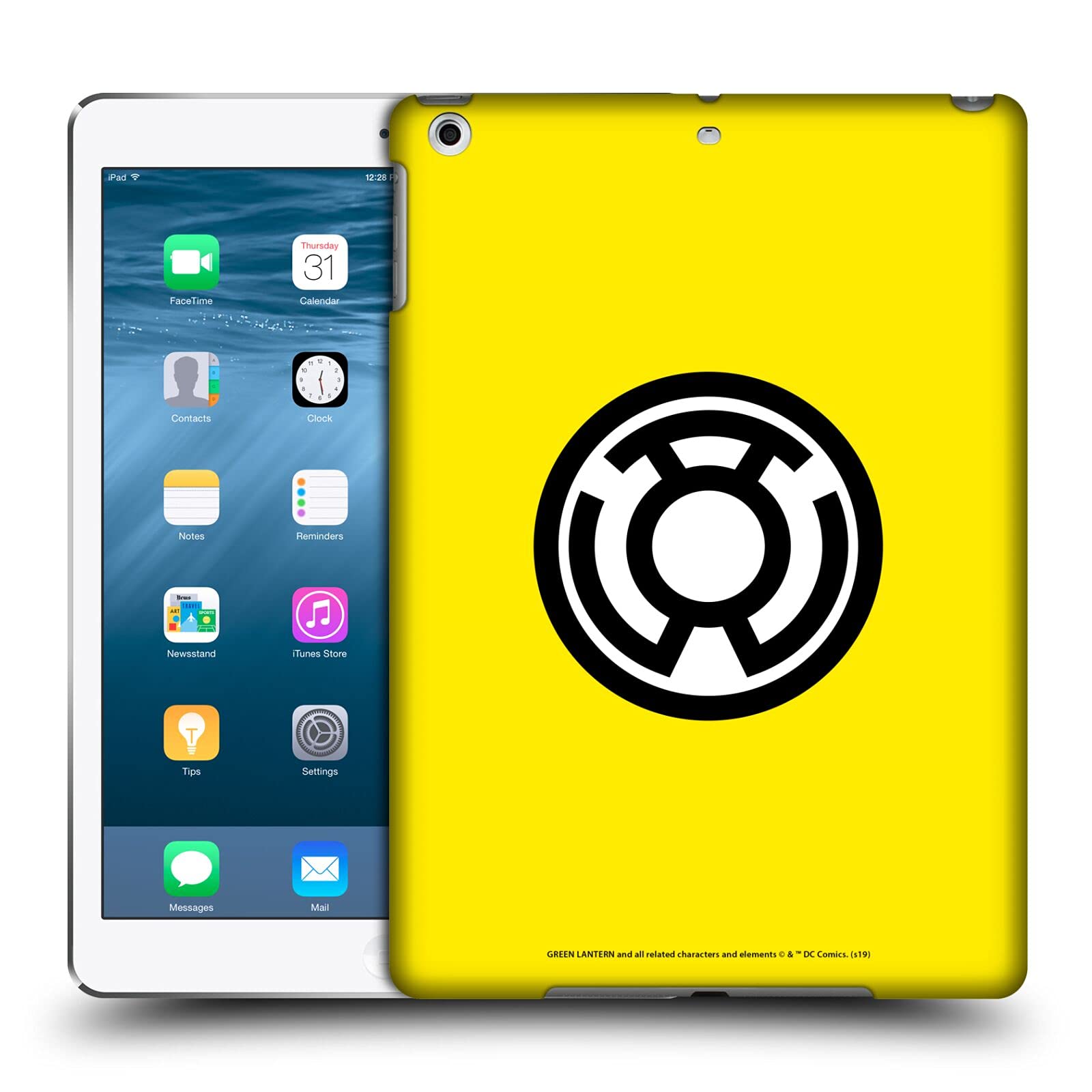 Head Case Designs Officially Licensed Green Lantern DC Comics Sinestro Lantern Corps Hard Back Case Compatible With Apple iPad Air (2013)