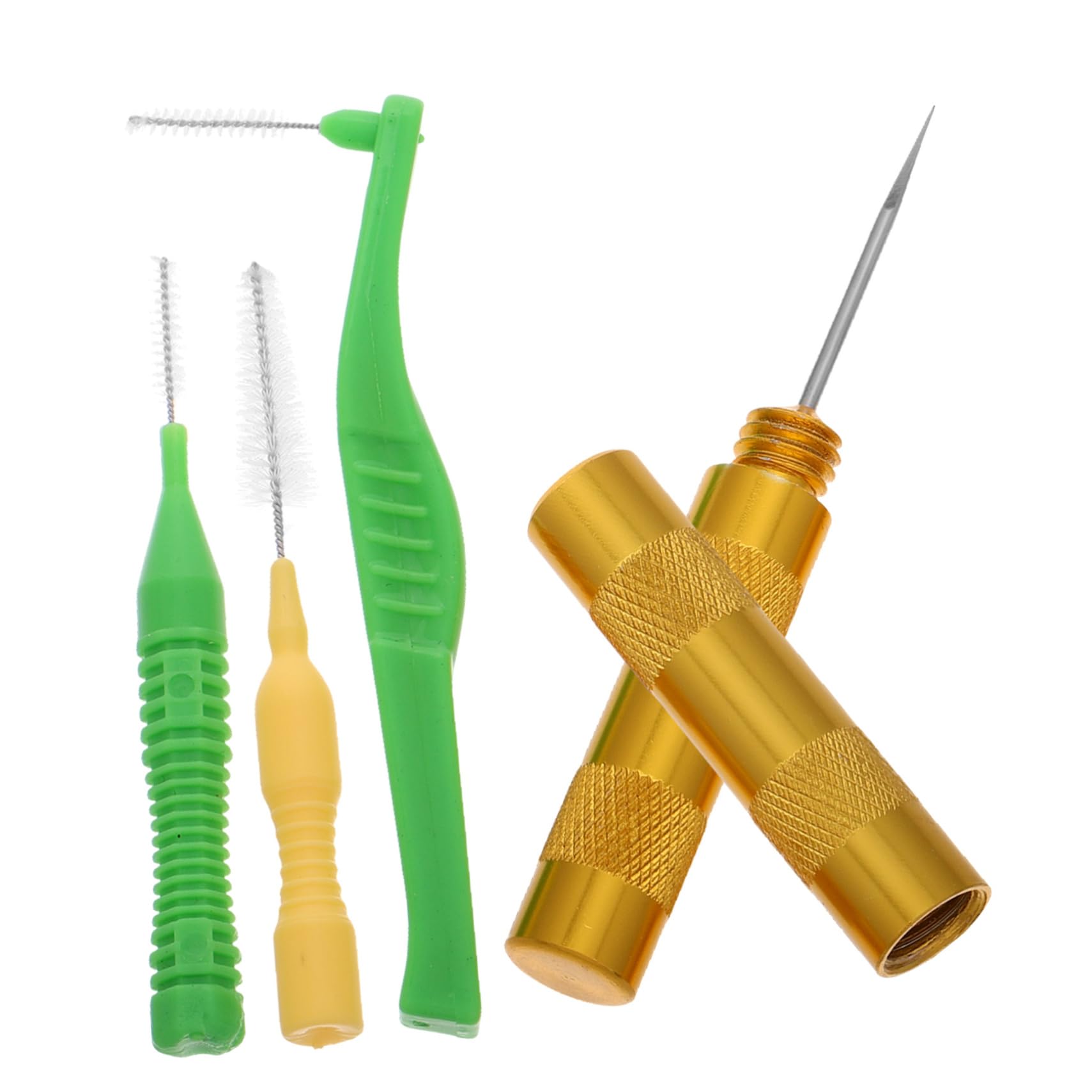 Operitacx 4pc Airbrush Cleaning Brush Kit Airbrush Tool Accessories Spray Brush Cleaning Set