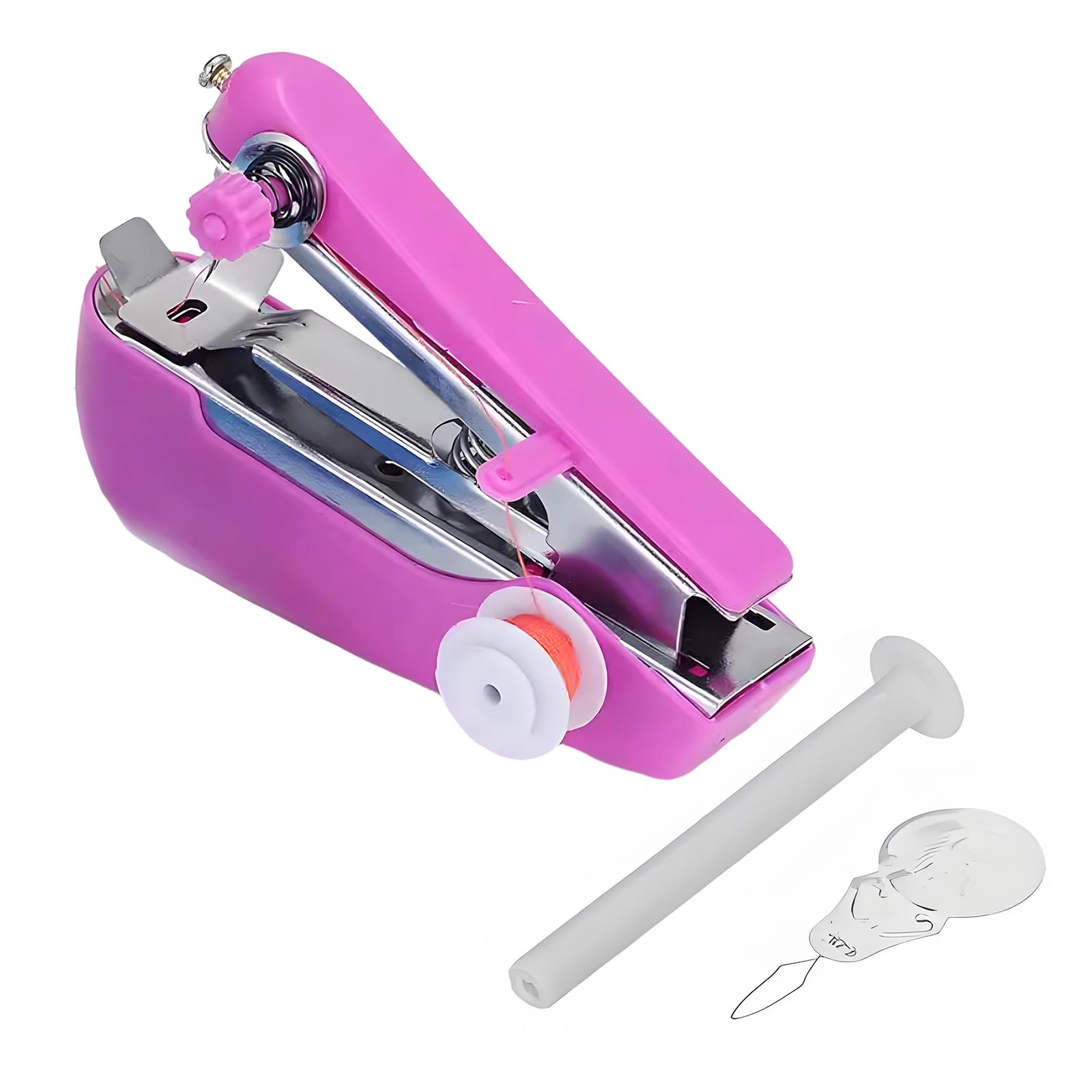 Klynovalu Manual Sewing Machine Easy to Use Handy Needlework Tool Small Sewing Machine for Clothes Small