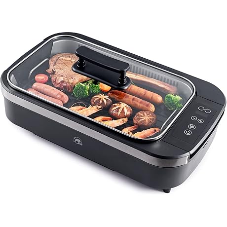 Indoor Charcoal Grill Smokeless: Ideal for Family Gatherings