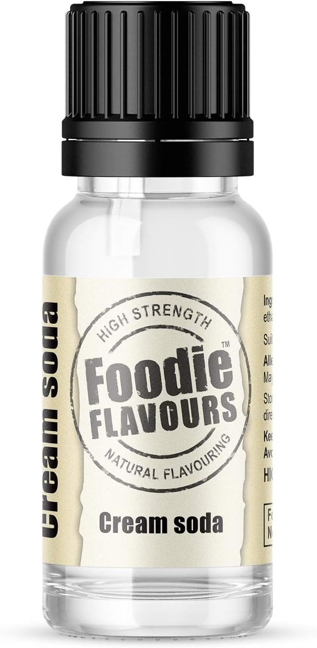 Natural Cream Soda Flavouring, High Strength - 15ml