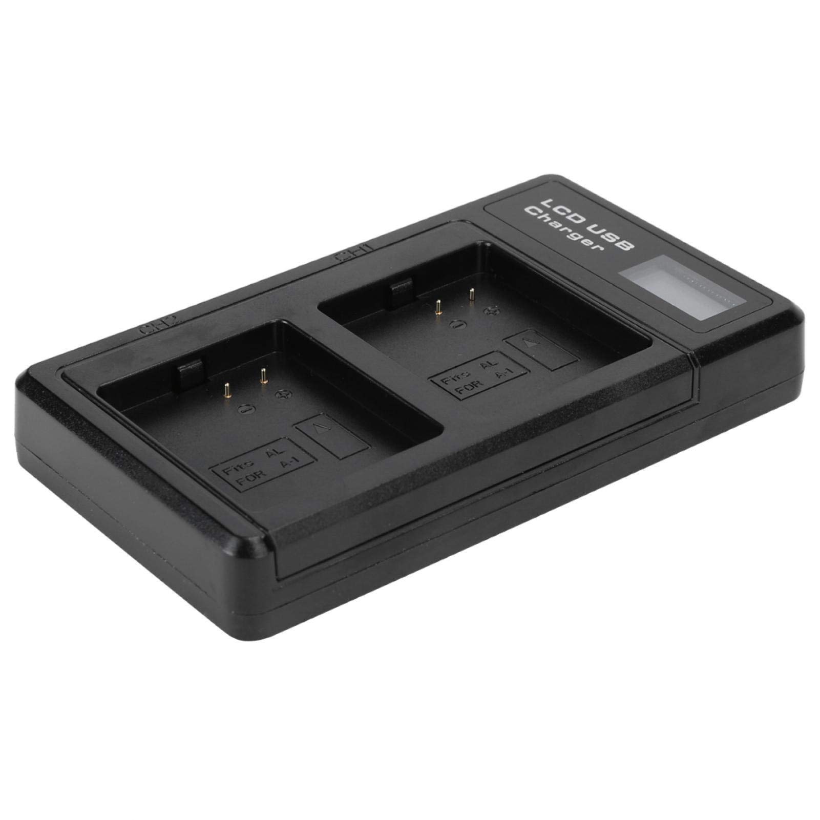 ASHATA Estación de Carga para, （2440mAh） Batería Recargable y USB Estación de Carga LCD con Dos Ranuras para Pro/Pro 2 VMA4400, Cargador para Pro/Pro 2