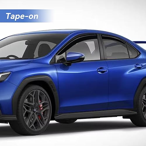 Miniatura 752 de Visores protectores de lluvia para ventana, deflectores de viento de canal exterior