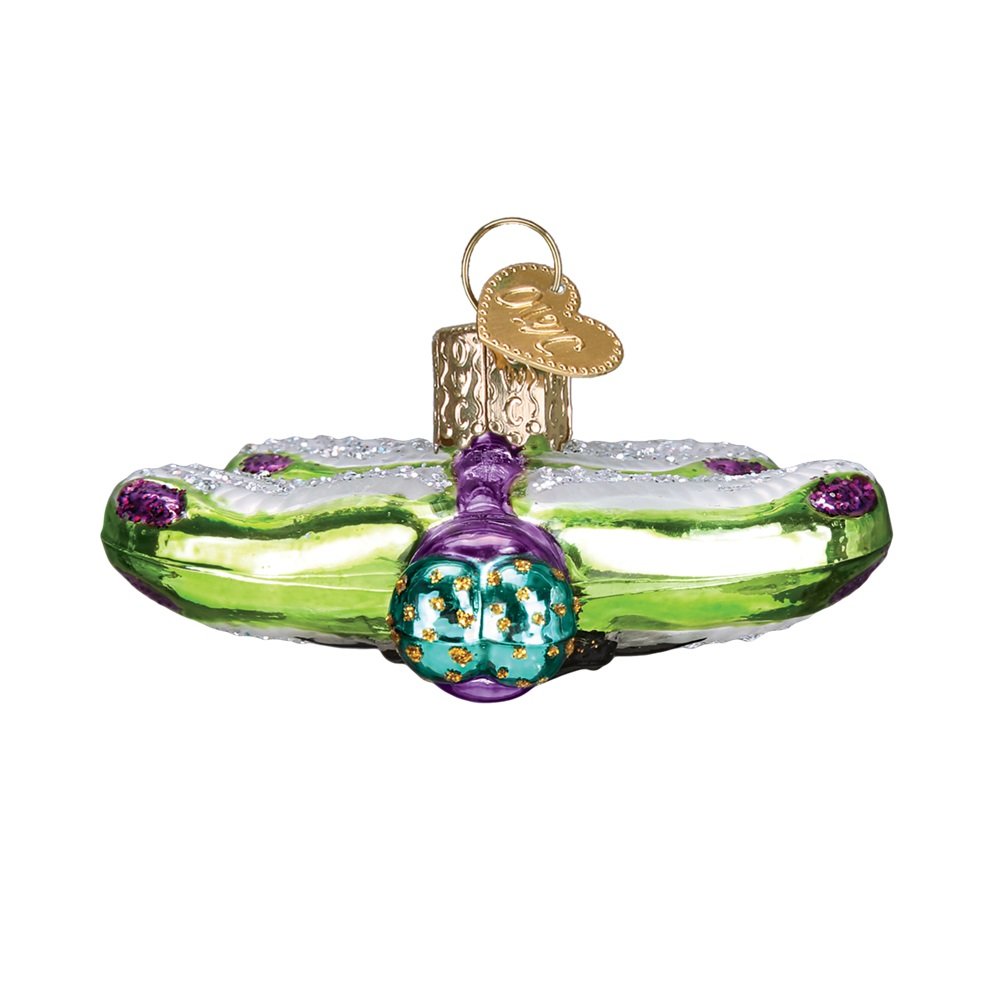 Amazon.co.jp: Old World Christmas 上品なトンボ ガラス吹き