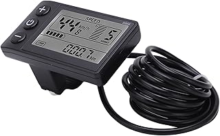 Keenso S866 Electric Bike Display, LCD Meter 24V 36V 48V Electric Scooter Control Panel with SM Plug Electric bicycle modification accessories Electric bicycle modification accessories