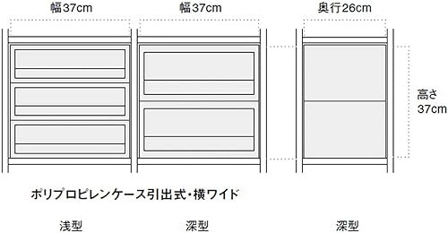 Miniatura 7 de MUJI B4S7011 - Estuche de almacenamiento, 1 cajón, color blanco