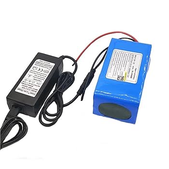 リチウムイオンバッテリーとACアダプターセット Amazon | 電動自転車のバッテリー 24Vリチウム電池パック 24V