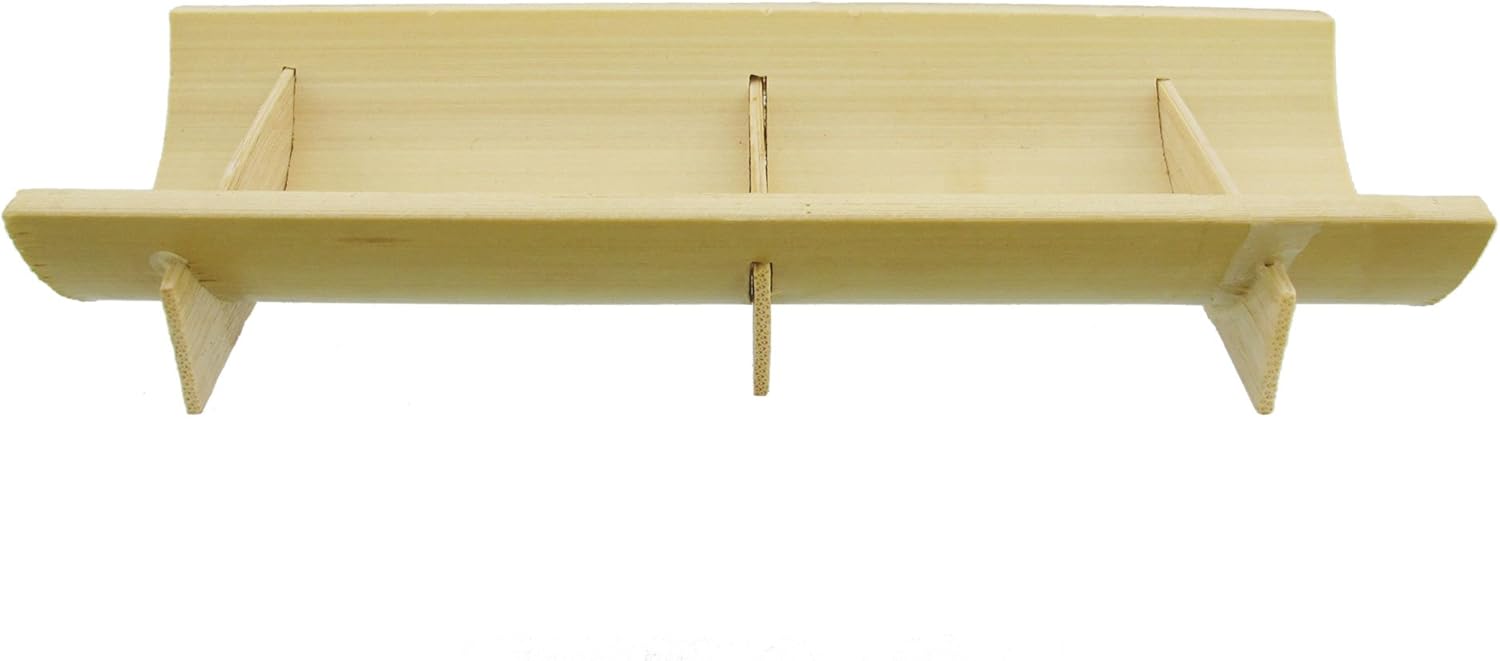 Plato de Bamboo Orgánico para Sushi y Aperitivos - 30 Piezas