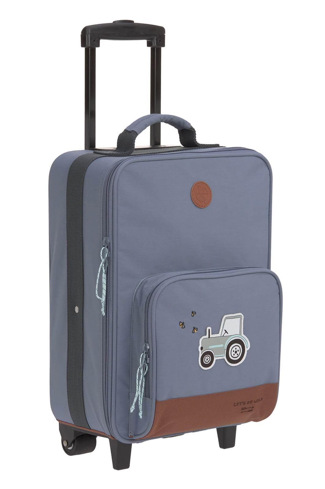 LÄSSIG Kinderkoffer, trolley, reiskoffer met telescoopstang en wielen, voor kinderen, handbagage, Safari Tiger, 40 cm, Safari Tiger : Lässig LÄSSIG Kinderkoffer, trolley, reiskoffer met telescoopstang en wielen, voor kinderen, handbagage, Safari Tiger, 40 cm, Safari Tiger : Lässig