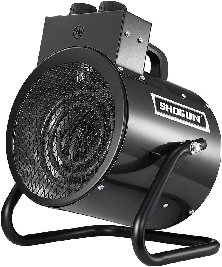 2000W Industrial Fan Heater, 2in1 Portable Electric Heater