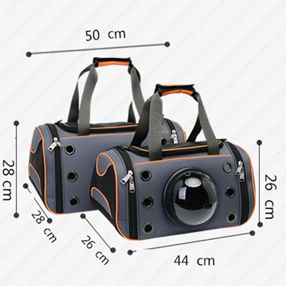 Cool&D Haustier Tragetasche - Verstellbare Umhängetasche Für Hunde & Katzen Bis 7kg