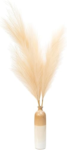 Miniatura 2 de Pampas Grass - Pampas (3 tallos de imitación de hierba para decoración del hogar, boda