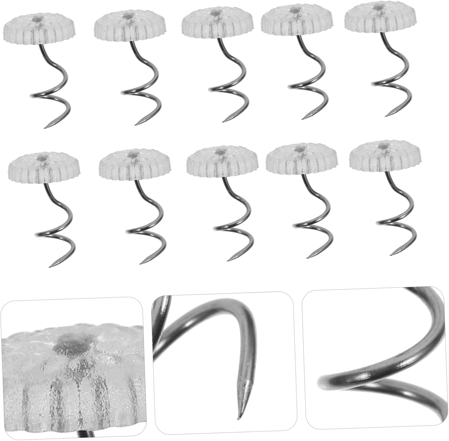 Angoily 200pcs Jewelry Making Pin Corsage Stick Pin Head DIY Head for Wedding Bouquet