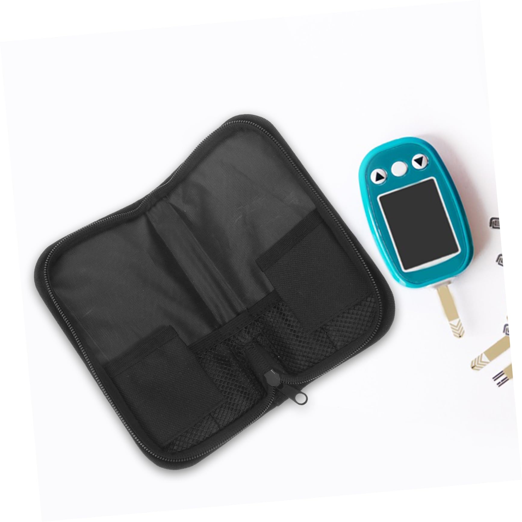 Didiseaon 5pezzi Organizer Per Misuratori Glicemia Astuccio Termico Per Trasporto Per e