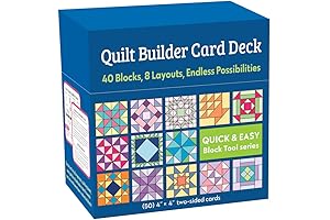 Quilt Builder Card Deck 1: Explore Endless Quilting Possibilities