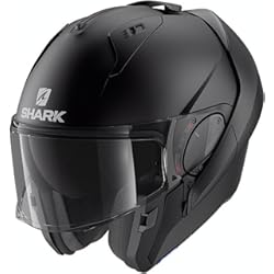Casco Schuberth Shark, Casco Modular de Moto, EVO ES Negro Mate