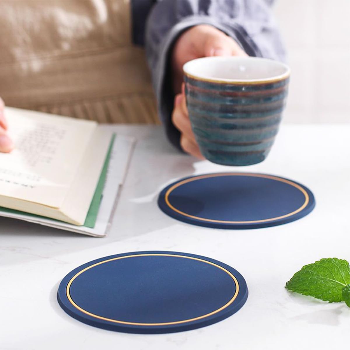 Soulnioi Placemats and Coasters Set of 6 - Image 2