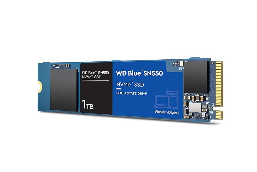 内蔵型SSD WD Blue 2TB SSD SN550 Western Digital 2TB WD Blue SN550 NVMe Internal SSD - Gen3