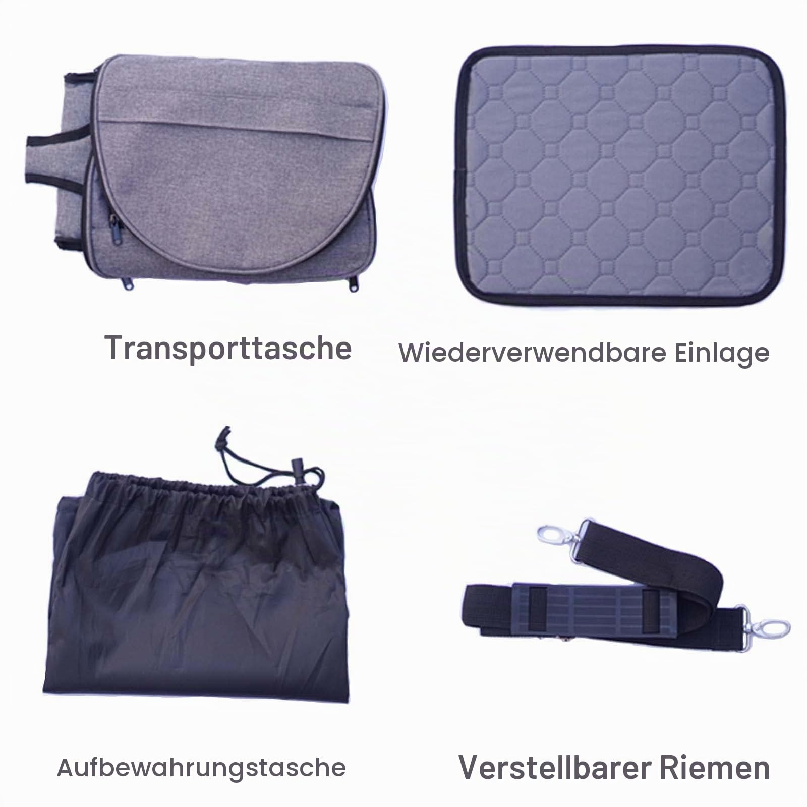 Meow&Woof Transportbox für Katze Kaninchen Transporttasche für kleine Haustiere Meerschweinchen Faltbare Haustier Tragetaschen Haustiertransportbox für Kätzchen, Welpen (xs, grau)
