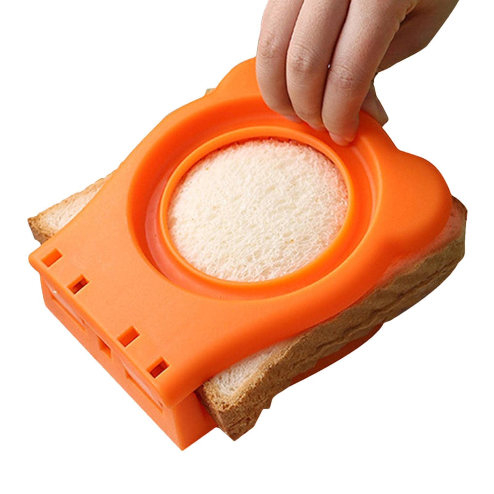 Sigillante e taglierina per sandwich - Tagliapasta per Panini in Acciaio Inossidabile Pancake Maker,Pane Cookie Cutters Sandwich Pie Cookie Pane Toast Stampo per bambini Gimocool