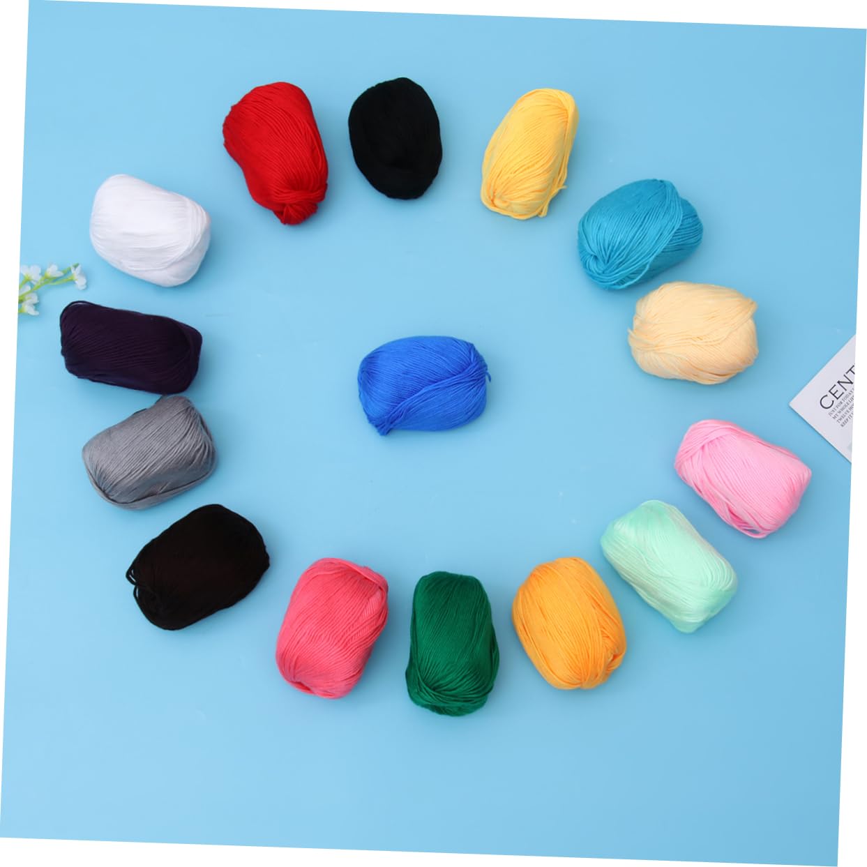 Hilo de Lana, 30 Piezas Kit de Inicio de Fieltro con Aguja Tops de Punto Proyectos de Tejer con Hilo de Lana Fieltro con Aguja Suministros for Tejer Lana acrílica Tejer