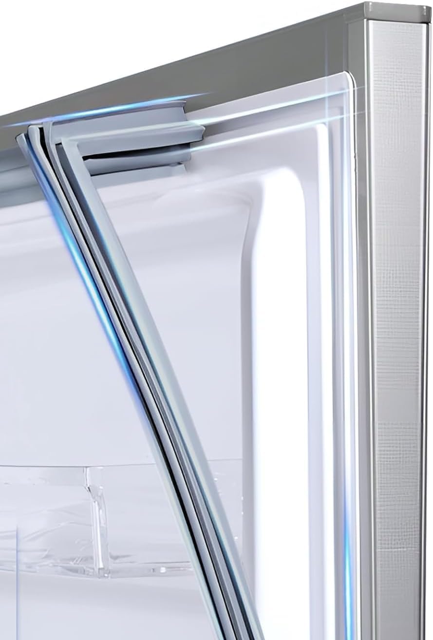 Repuesto de junta de puerta de refrigerador, opción de tamaño personalizado, duradero y flexible para un sellado eficiente del congelador y el refrigerador