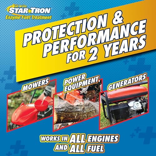 Image of Star Tron Enzyme Fuel Treatment - Gas, Stabilizes Old Gasoline | Rejuvenates and stabilizes old gasoline, helps prevent ethanol problems, cleans gum and varnish deposits