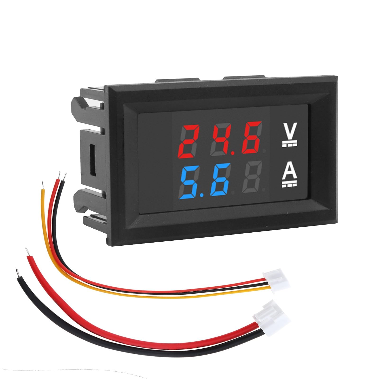 DiGiYes 0.28" LED Voltmeter Ammeter, DC 100V 10A Amp Voltage Current Volt Amp Meter Tester, Red and Blue Dual Digital Panel-image-34