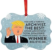 Vista 29 de Andaz Press Presidente Donald Trump Fancy Frame Recuerdo Adorno de Navidad, Regalo de broma de Técnico de Farmacia, 1 paquete, divertidas ideas