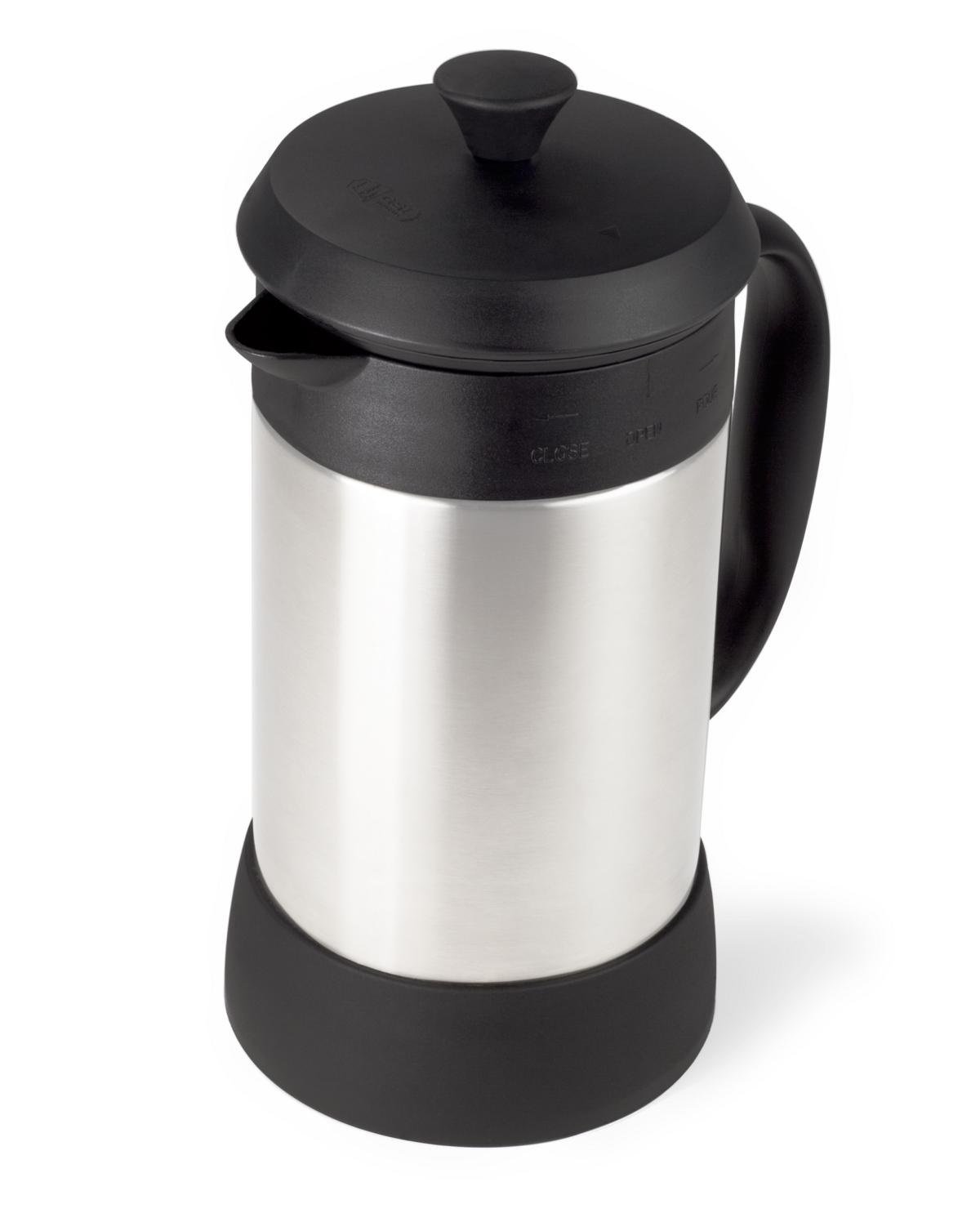 GSI Outdoors Java Press, percolateur manuel à piston, 1 litre, acier inoxydable