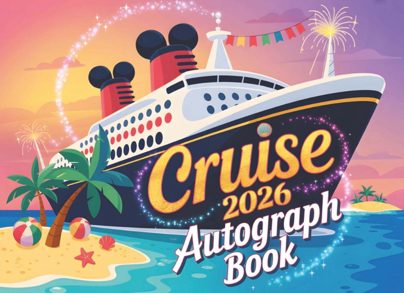 Cruise Autograph Book 2026: Magical Memories for Kids | Collect Your Favorite Character, Princess &amp; Cruise Signatures and Photos from Your 2026 Family Vacation at Sea (Autographs at Sea)