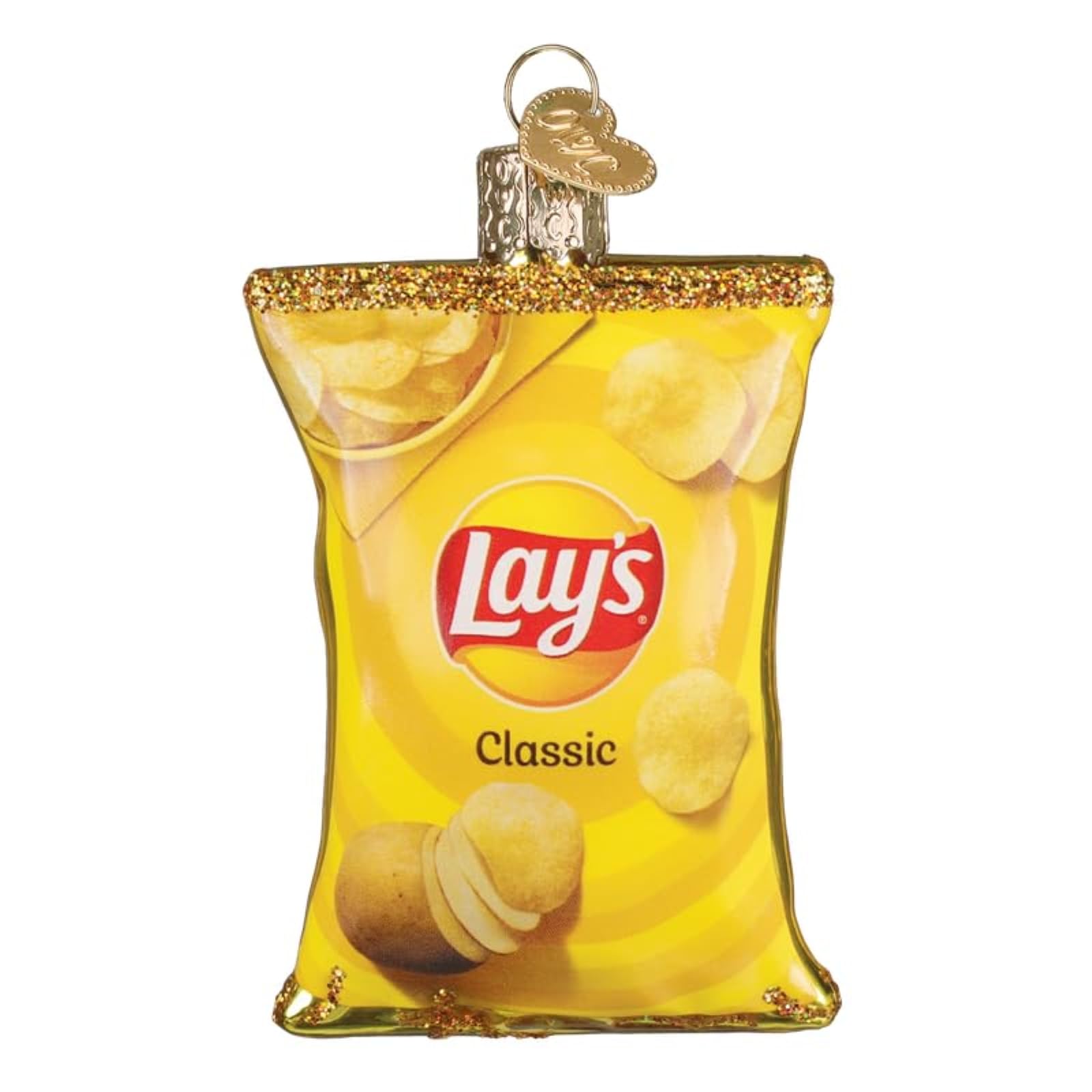 Old World Christmas Lay's Classic Chips Glasornament für den Weihnachtsbaum