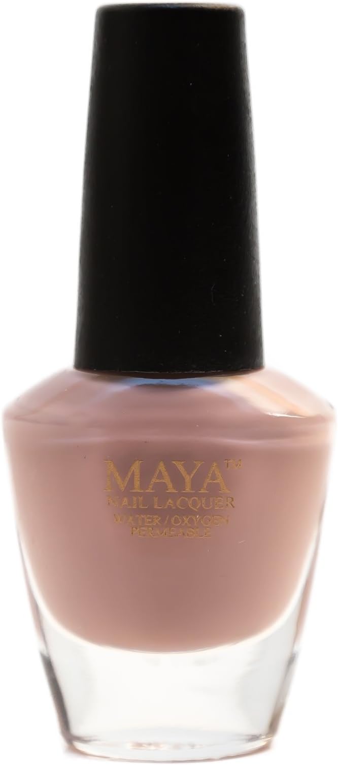 Maya Cosmetics Nail Polish, Barely There, 0.4 oz.