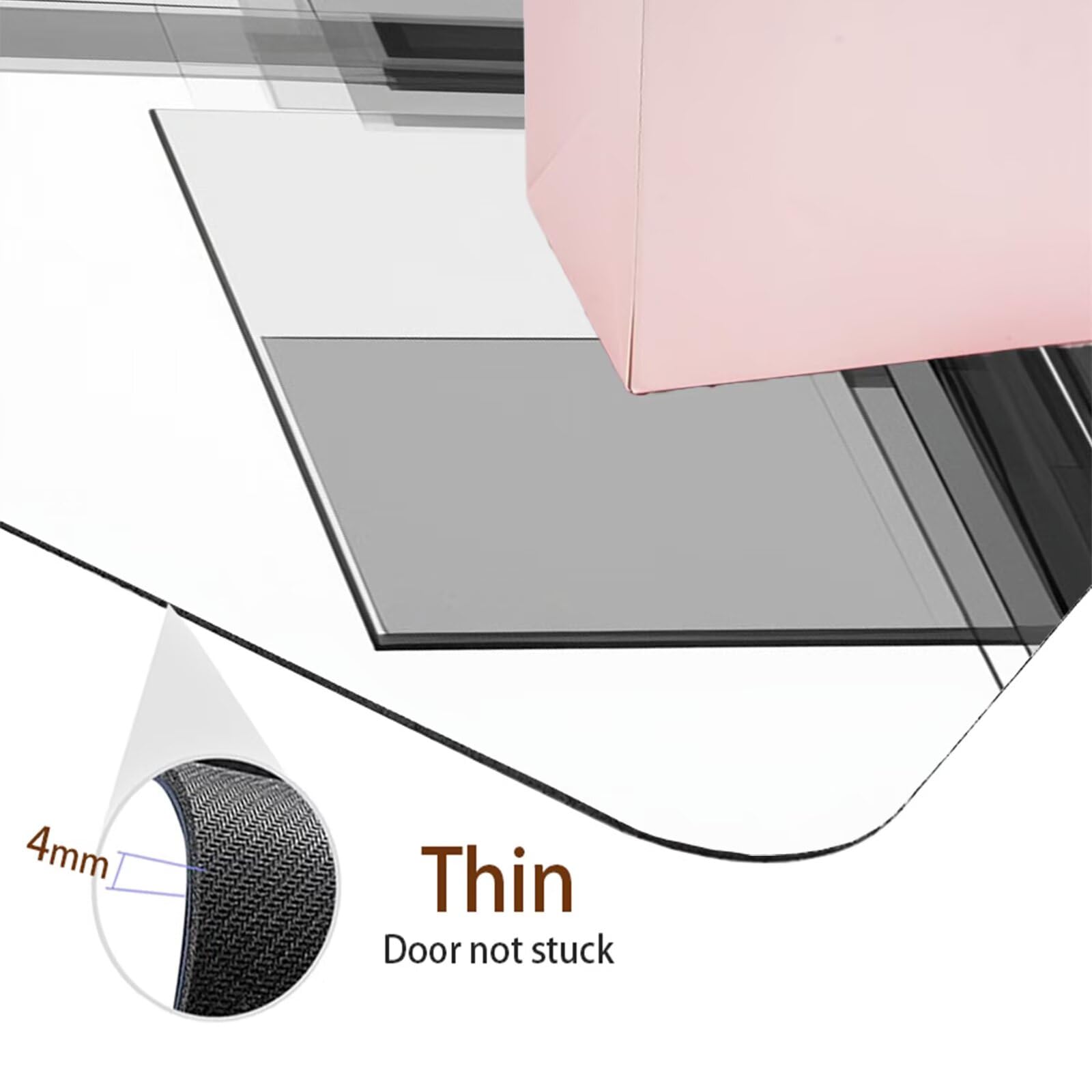 Tappetino da Bagno Antiscivolo Tappeto Bagno Super Assorbente Tappeto Cucina ad Asciugatura Rapida Facile da Pulire Tappetino Doccia Tappeti Cucina per Zerbino Ingresso Interno White 120x160cm 7-1389
