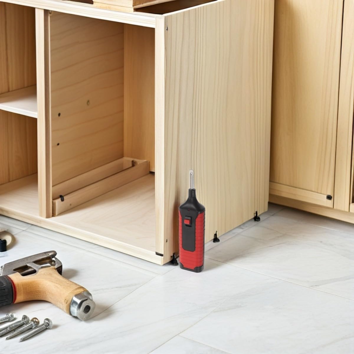 HEMOTON Kit de Reparación para Suelos de Madera con Restaurador de Arañazos y Pulidor Fácil de Usar para Mantenimiento del Hogar