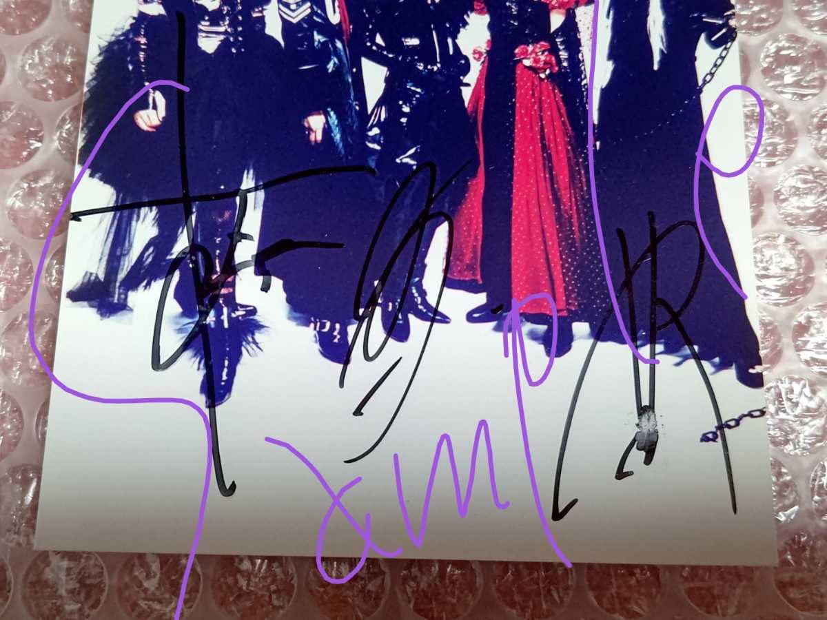 Amazon.co.jp: DIR EN GREY 直筆 サイン入り 写真 初期 MISSA/検 