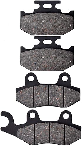 KYN para Yamaha XTZ 250 X 2008 2009 2010 XTZ250 XTZ250X Motocicleta Freno Delantero Trasero Pastillas Disco Orgánico, Delantero y trasero.