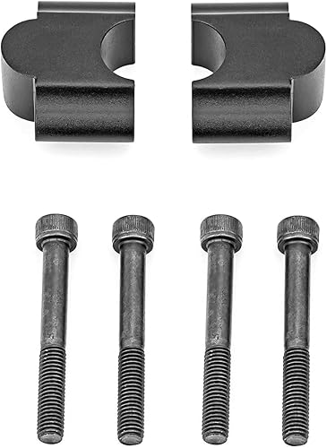 Miniatura 3 de Dasen Elevador de manillar de 78 pulgadas de altura compatible con motocicleta KLR650 ATV Dirt Bike Fit Kawasaki Fit Honda Negro