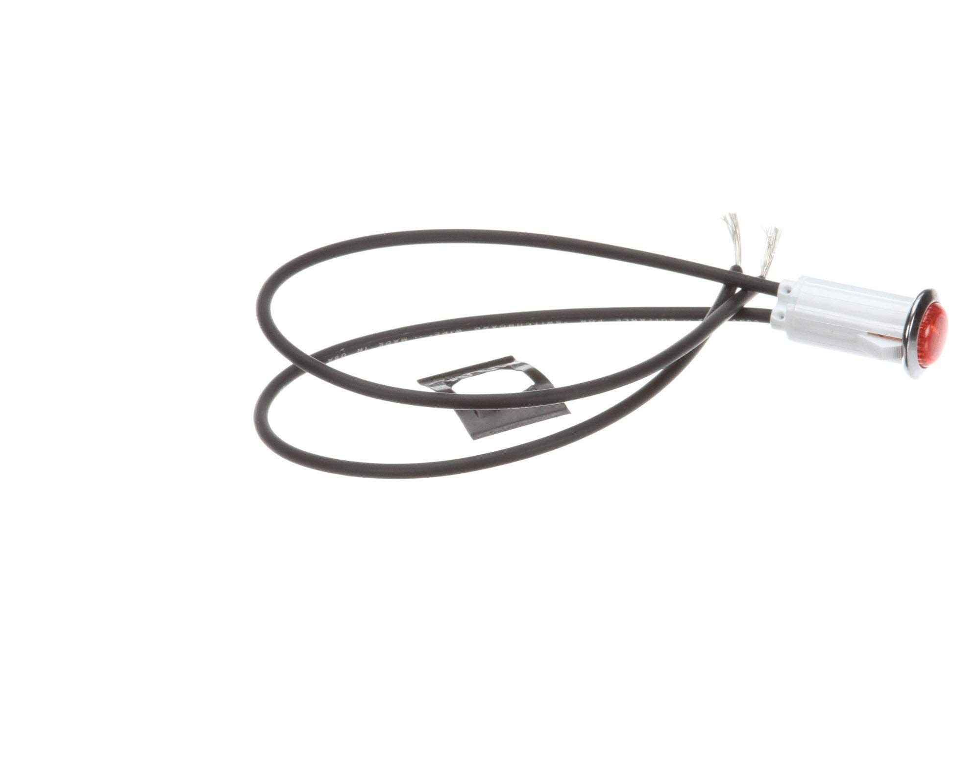 Garland G01296-1 Pilot Red 250 Volt Neon Round