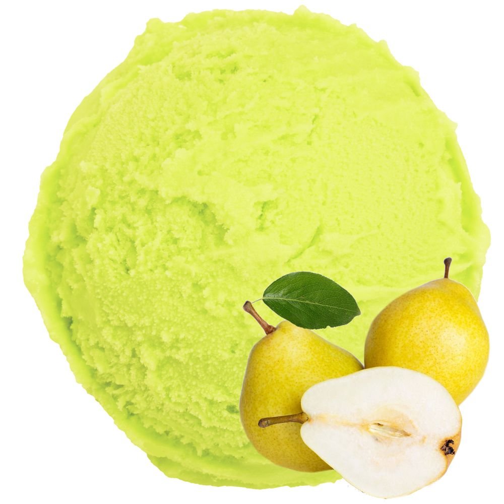 Pear flavor soft ice cream powder - For Soft ice machine - 1: 3 - 1 kg