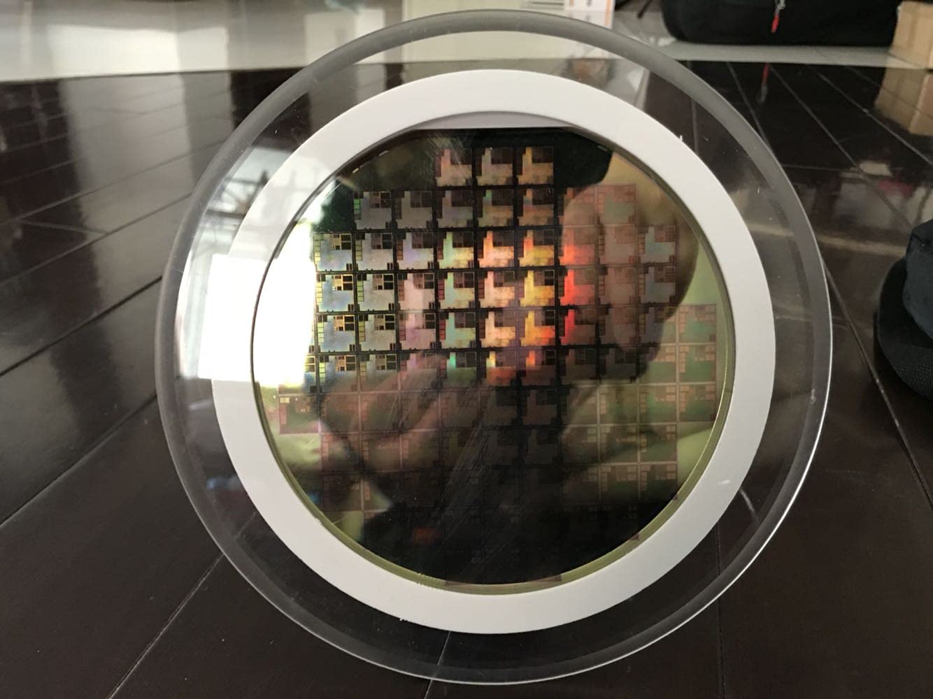 Anncus Full 6 Inch Photolithography Circuit Piece Wafer Semiconductor Exhibits