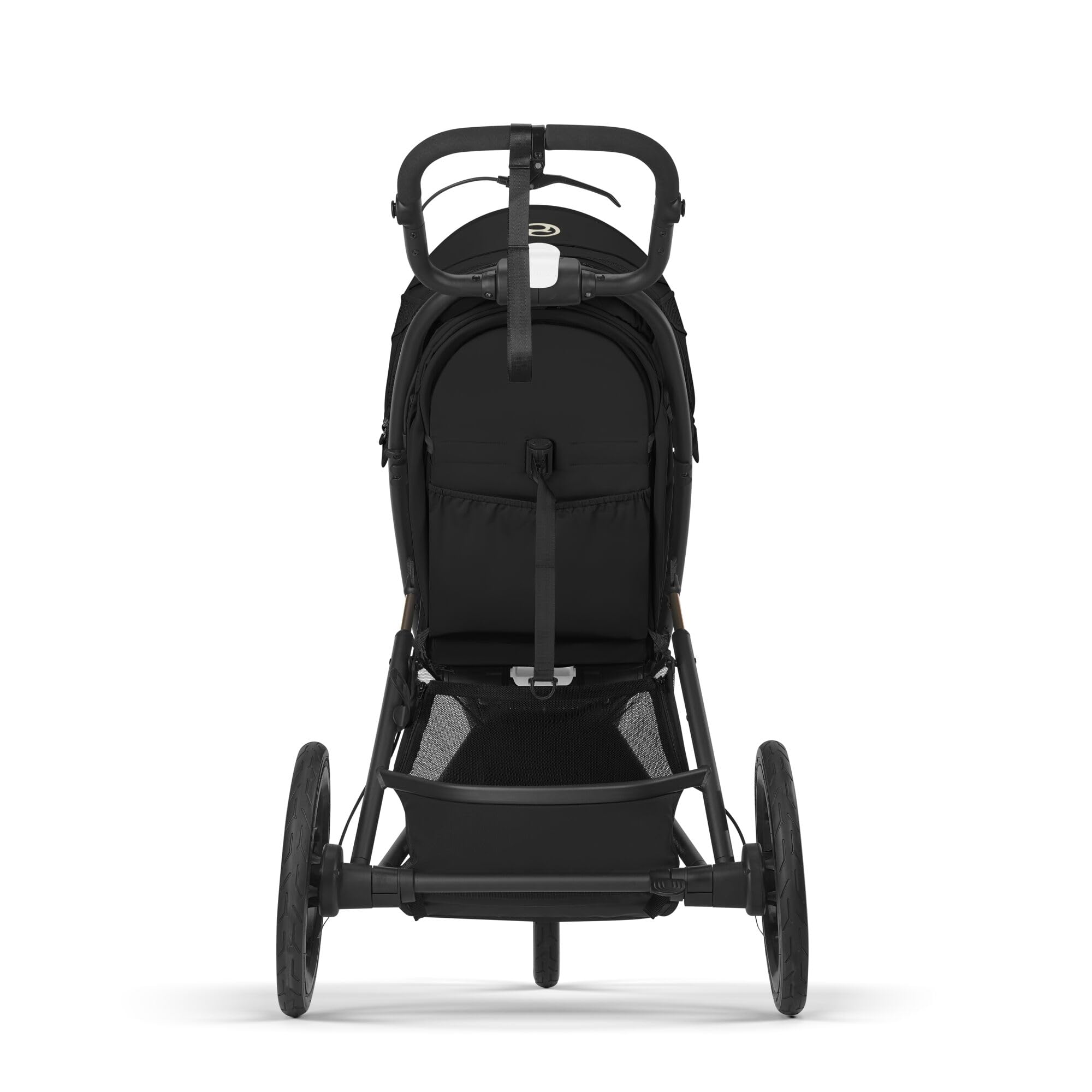 CYBEX Gold AVI SPIN Kinderwagen, ab Geburt bis 4 Jahre, 111 cm, 22 kg, City-All-Terrain Moon Black
