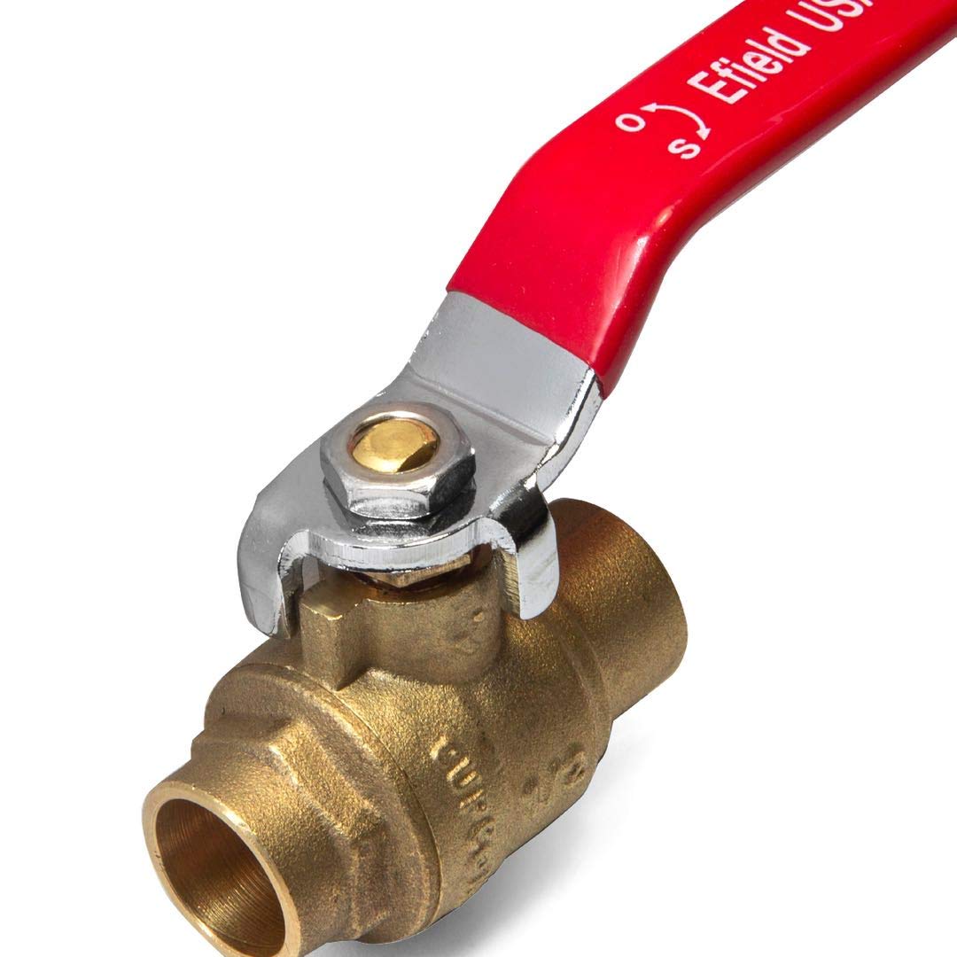 Valvola A Sfera In Ottone Genebre, 2 Pezzi Con Maniglia A Farfalla – Raccordo Filettato Femmina - Foto 10