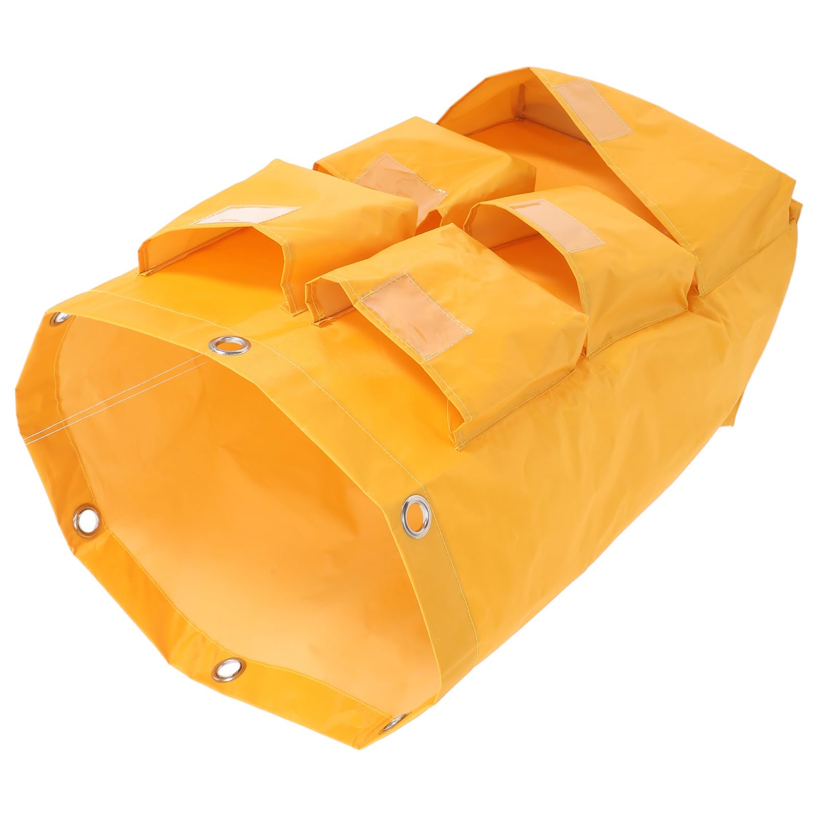 Bolsa para recolección de basura de tela amarilla y almacenamiento para carrito PRETYZOOM