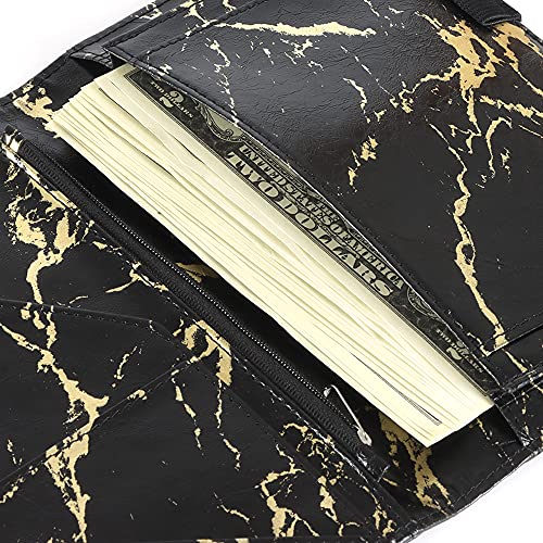 image for CoBak Server Book - Waitress Book Organizer with Zipper Pouch for Rest