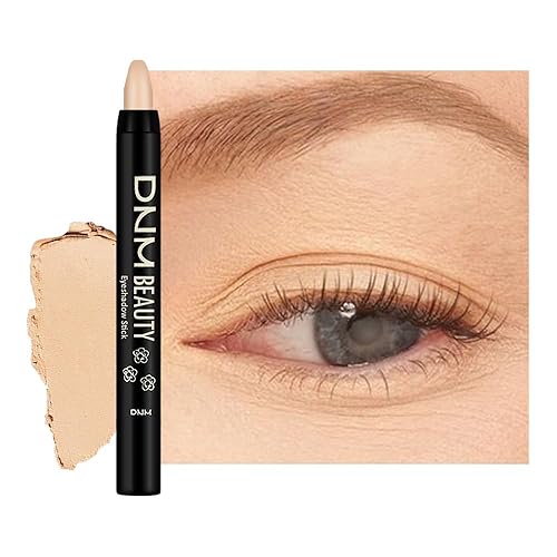Vista 108 de evpct - Lápiz aplicador de sombra en crema para ojos, de mujer, sedosa, impermeable, mezclable, a prueba de arrugas, duradera, mate, color piel, 78