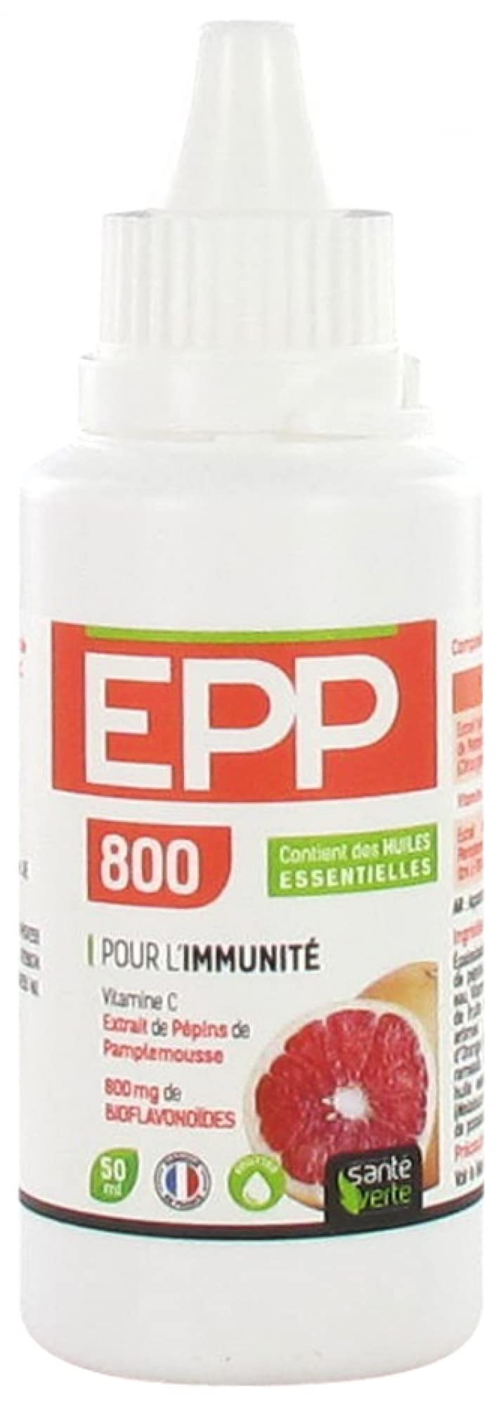 Sante Verte - Extrait de pépins de pamplemousse - EPP 800+ - 50ML