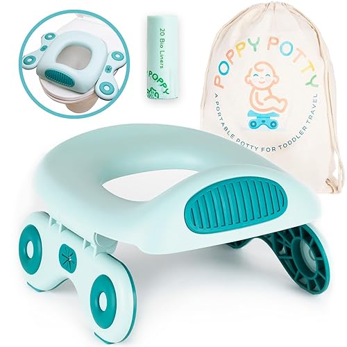 Asiento de entrenamiento portátil para niños pequeños inodoro plegable para viajes pequeños orinal de viaje para niños pequeños hasta 110 libras