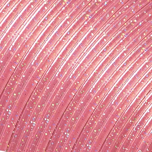 Image of iSANMATE 3D Printer Filament, Transparent Glitter Light Pink PLA Filament 1.75 mm, 3D Printing Filament 1KG /2.2lb